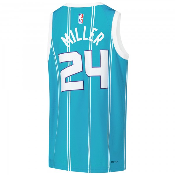 Игровая джерси Brandon Miller Charlotte Hornets Nike Youth Swingman - Icon Edition - Teal