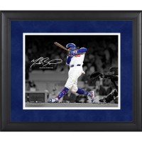 Mookie Betts Los Angeles Dodgers Facsimile Signature Fanatics Authentic Framed 11 x 14 Spotlight Photograph