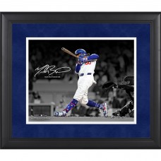 Mookie Betts Los Angeles Dodgers Facsimile Signature Fanatics Authentic Framed 11 x 14 Spotlight Photograph