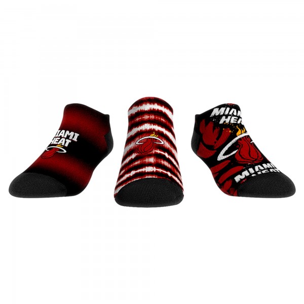 Три пары носков Unisex Miami Heat Rock Em Socks Make Some Noise