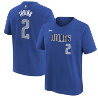 Футболка Kyrie Irving Dallas Mavericks Nike Youth Icon Name & Number - Blue