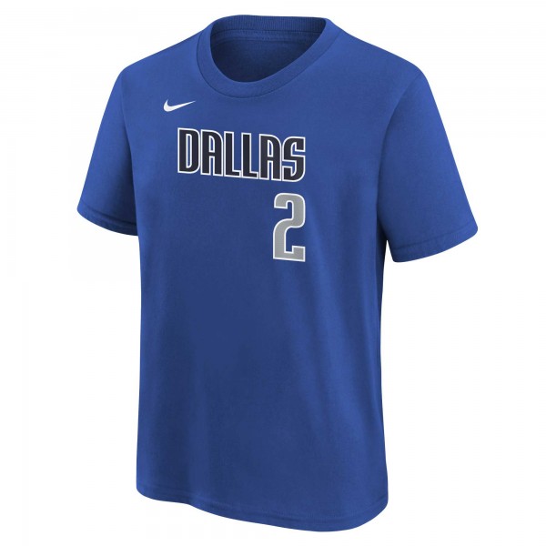 Футболка Kyrie Irving Dallas Mavericks Nike Youth Icon Name & Number - Blue