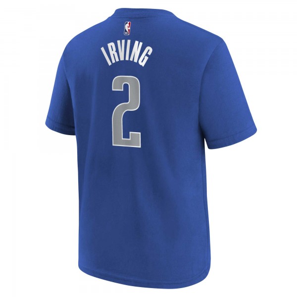 Футболка Kyrie Irving Dallas Mavericks Nike Youth Icon Name & Number - Blue