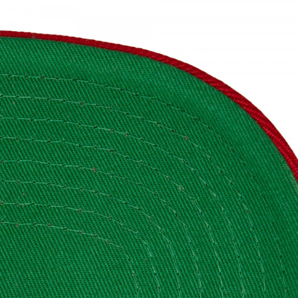 Miami Heat Mitchell & Ness Cream/Red 3x NBA Champions Soul Legacy Defined Snapback Hat