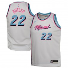 Игровая джерси Youth Miami Heat Jimmy Butler Nike White 2024/25 - City Edition