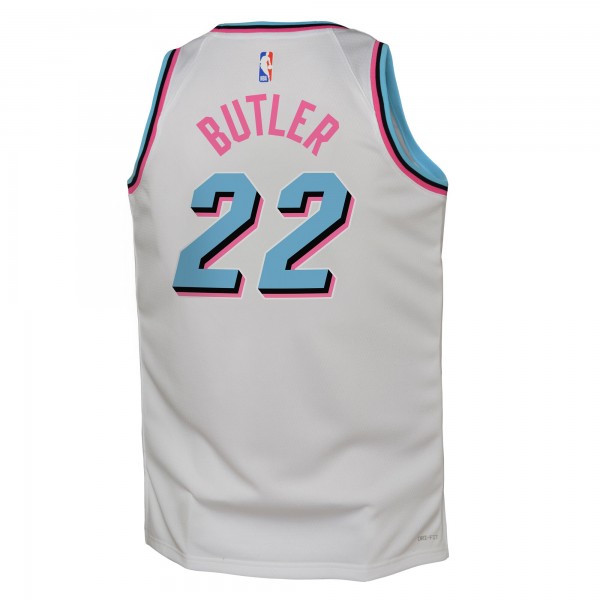 Игровая джерси Youth Miami Heat Jimmy Butler Nike White 2024/25 - City Edition