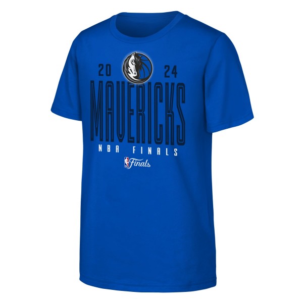 Футболка Dallas Mavericks Youth 2024 NBA Finals Roster - Royal