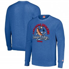 Unisex Los Angeles Dodgers MLB x Guy Fieri’s Flavortown Royal Tri-Blend Pullover Sweatshirt