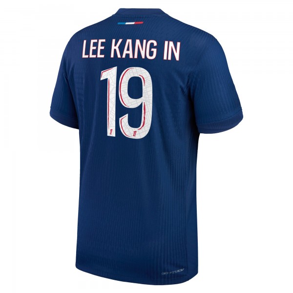 Игровая джерси Lee Kang In Paris Saint-Germain Nike 2024/25 Authentic Player - Navy