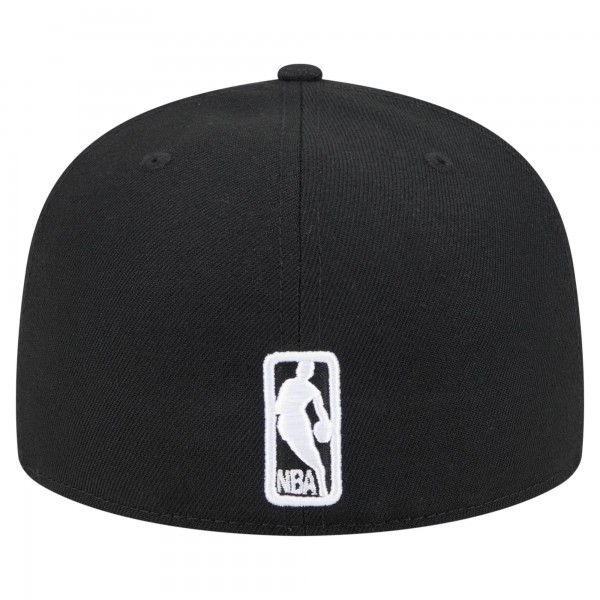 Бейсболка Philadelphia 76ers New Era Black Camo Print UV 59FIFTY