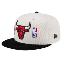 Бейсболка Chicago Bulls New Era Cream Two-Tone 9FIFTY