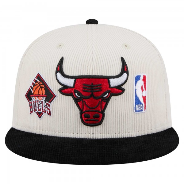 Бейсболка Chicago Bulls New Era Cream Two-Tone 9FIFTY