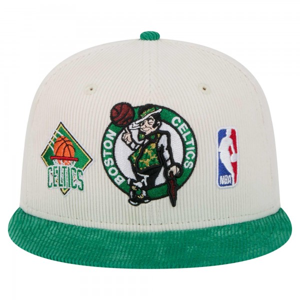 Бейсболка Boston Celtics New Era Two-Tone 9FIFTY - Cream