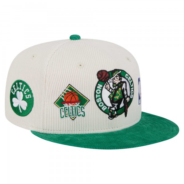Бейсболка Boston Celtics New Era Two-Tone 9FIFTY - Cream
