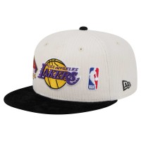 Бейсболка Los Angeles Lakers New Era Two-Tone 9FIFTY - Cream