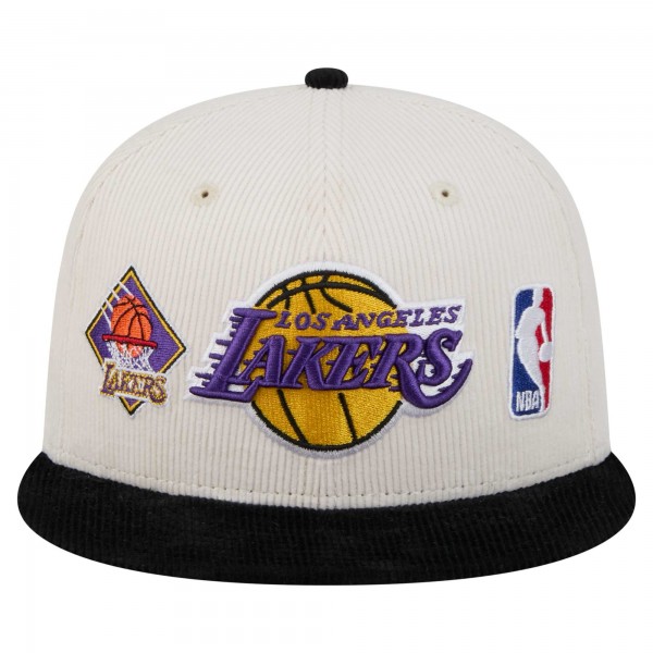 Бейсболка Los Angeles Lakers New Era Two-Tone 9FIFTY - Cream