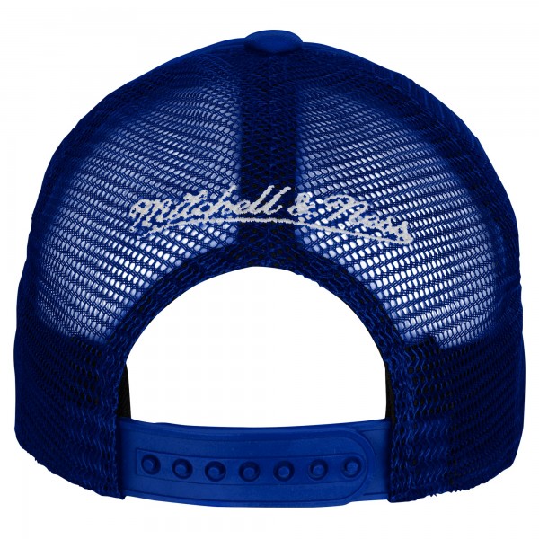 Бейсболка Golden State Warriors Mitchell & Ness Youth Core Evergreen Trucker - Royal