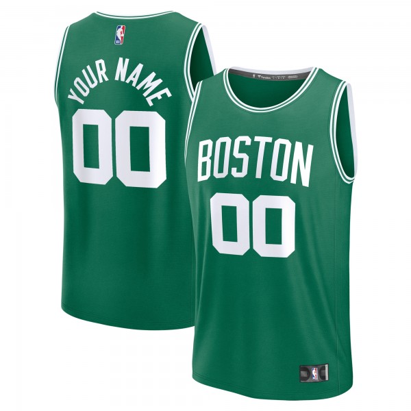 Именная игровая джерси Boston Celtics Youth Fast Break - Icon Edition - Kelly Green