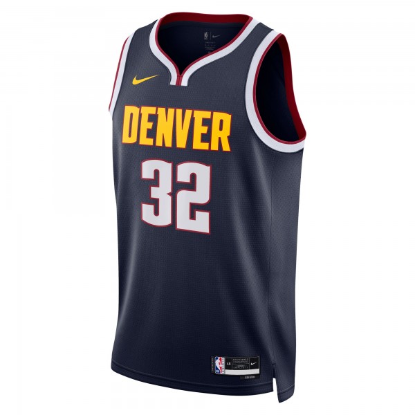 Игровая джерси Unisex Denver Nuggets Aaron Gordon Nike Navy Swingman Replica - Icon Edition