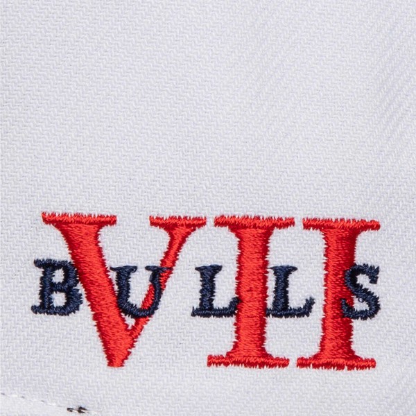 Бейсболка Chicago Bulls Mitchell & Ness Core - White/Gray