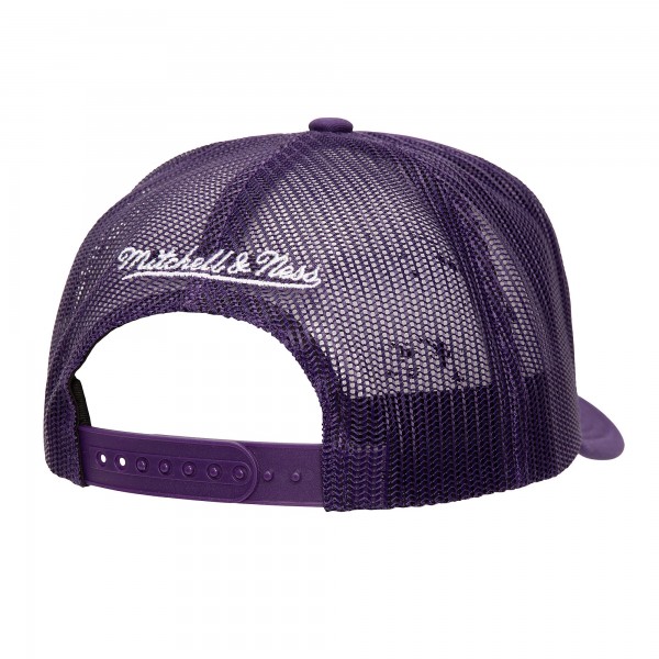 Бейсболка Los Angeles Lakers Mitchell & Ness Purple Core Evergreen OTC Trucker