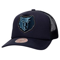 Бейсболка Memphis Grizzlies Mitchell & Ness Core Evergreen OTC Trucker - Navy