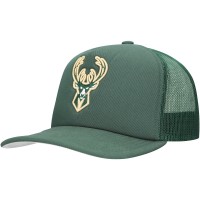 Бейсболка Milwaukee Bucks Mitchell & Ness Hunter Green Core Evergreen OTC