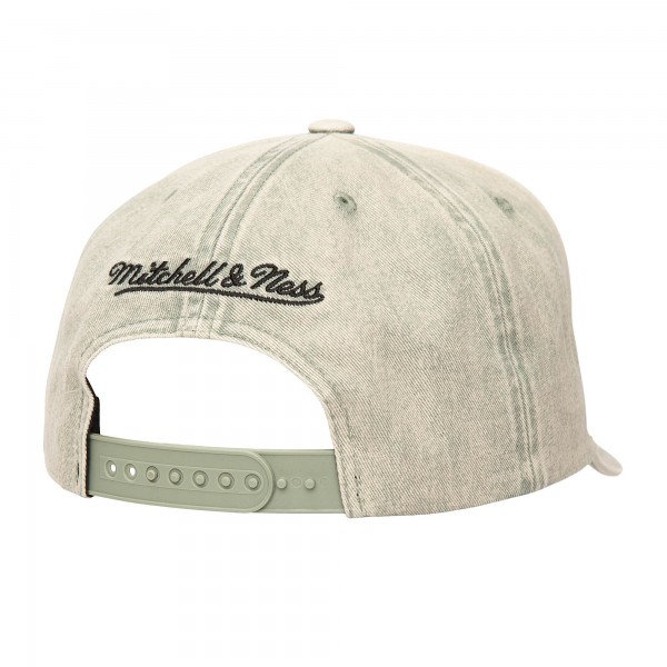 Бейсболка Brooklyn Nets Mitchell & Ness Washed Out Tonal Logo - Gray