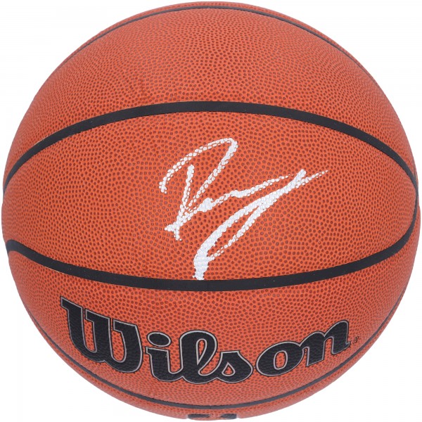 Мяч Kristaps Porzingis Boston Celtics Autographed Fanatics Authentic Wilson Authentic Series Indoor/Outdoor