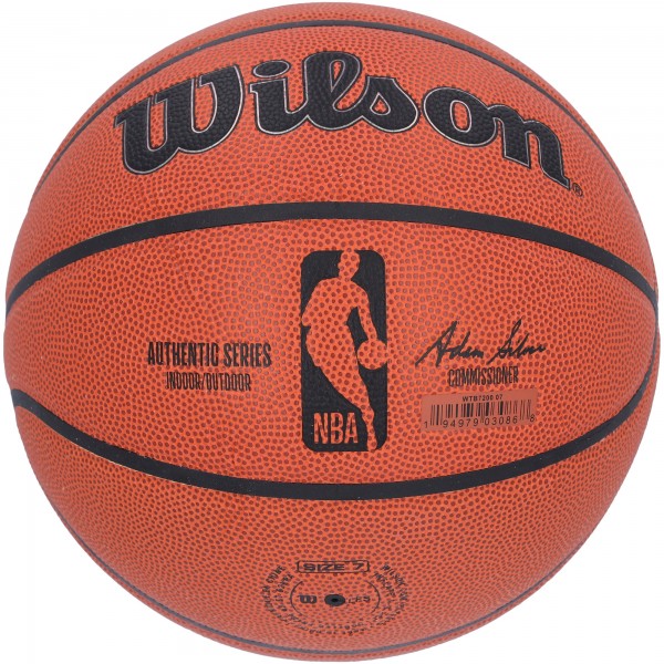 Мяч Kristaps Porzingis Boston Celtics Autographed Fanatics Authentic Wilson Authentic Series Indoor/Outdoor