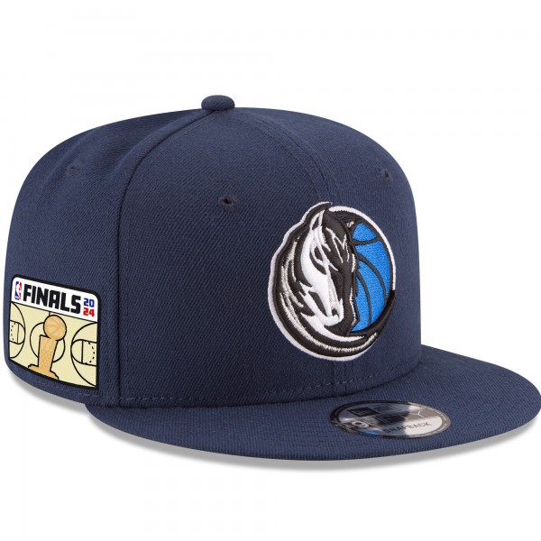Бейсболка Dallas Mavericks New Era 2024 NBA Finals Side Patch 9FIFTY - Navy