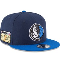 Бейсболка Dallas Mavericks New Era 2024 NBA Finals Side Patch Two-Tone 9FIFTY - Navy/Blue
