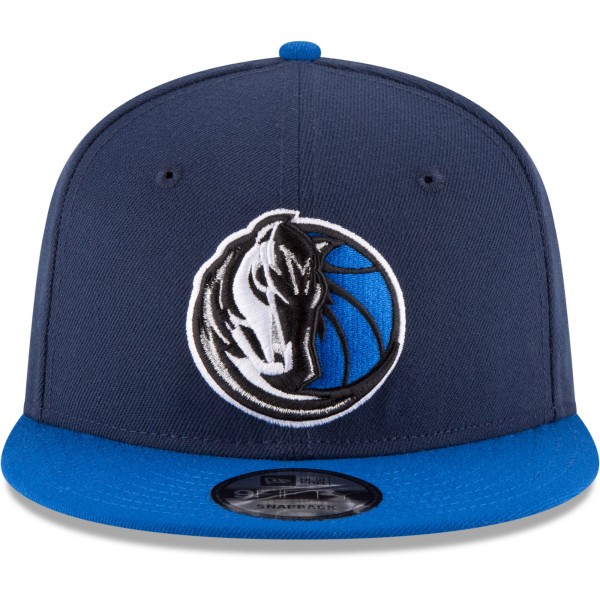 Бейсболка Dallas Mavericks New Era 2024 NBA Finals Side Patch Two-Tone 9FIFTY - Navy/Blue