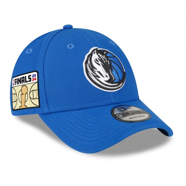 Бейсболка Dallas Mavericks New Era 2024 NBA Finals Side Patch 9FORTY - Blue