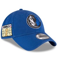 Бейсболка Dallas Mavericks New Era 2024 NBA Finals Side Patch 9TWENTY - Blue