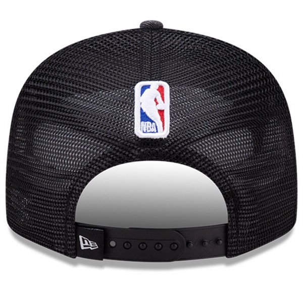 Бейсболка Dallas Mavericks New Era 2024 Western Conference Champions Locker Room 9FIFTY - Black