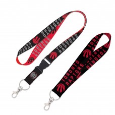 Toronto Raptors WinCraft 2-Pack Lanyard with Detachable Buckle & Key Strap Set
