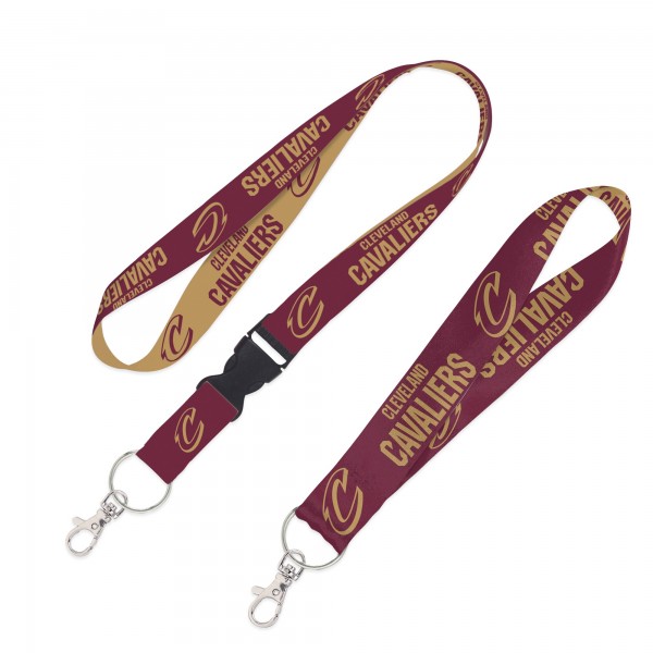 Cleveland Cavaliers WinCraft 2-Pack Lanyard with Detachable Buckle & Key Strap Set