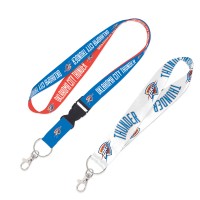 Oklahoma City Thunder WinCraft 2-Pack Lanyard with Detachable Buckle & Key Strap Set