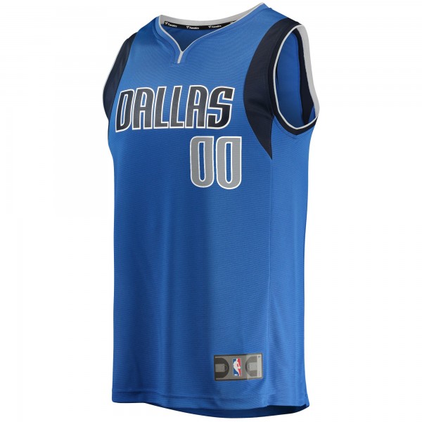 Именная игровая форма Dallas Mavericks 2024 NBA Finals Fast Break - Blue - Icon Edition
