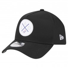 Бейсболка Los Angeles Dodgers New Era Black 9FORTY A-Frame