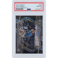 Josh Giddey Oklahoma City Thunder 2022-23 Panini Select Courtside Black Disco #260 #1/1 PSA Authenticated 10 Card