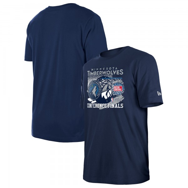 Футболка Minnesota Timberwolves New Era 2024 Western Conference Finals - Navy