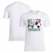 Mexico National Team adidas Around The World T-Shirt - White