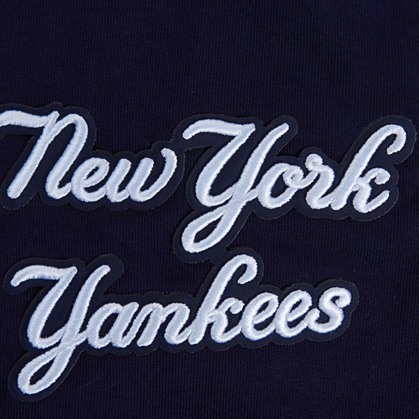 New York Yankees Pro Standard Navy Turn It Up Dropped Shoulder T-Shirt