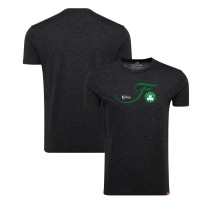 Футболка Boston Celtics Sportiqe Unisex 2024 NBA Finals Super Soft Comfy Tri-Blend - Heather Black