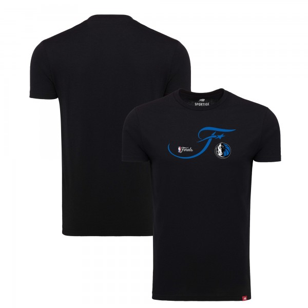 Футболка Dallas Mavericks Sportiqe Unisex 2024 NBA Finals Super Soft Comfy Tri-Blend - Black