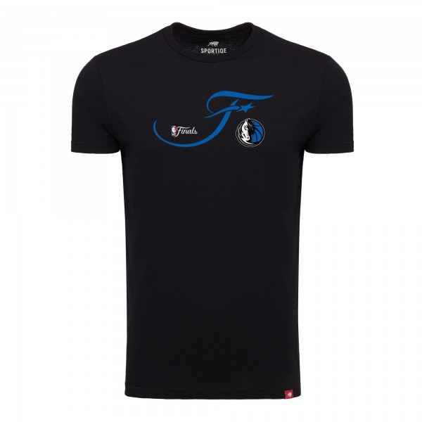 Футболка Dallas Mavericks Sportiqe Unisex 2024 NBA Finals Super Soft Comfy Tri-Blend - Black
