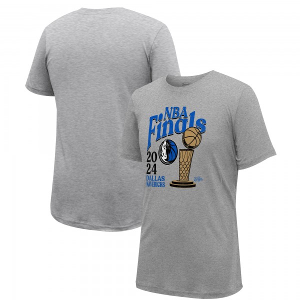 Футболка Dallas Mavericks Stadium Essentials Unisex 2024 NBA Finals Revolution - Heather Gray