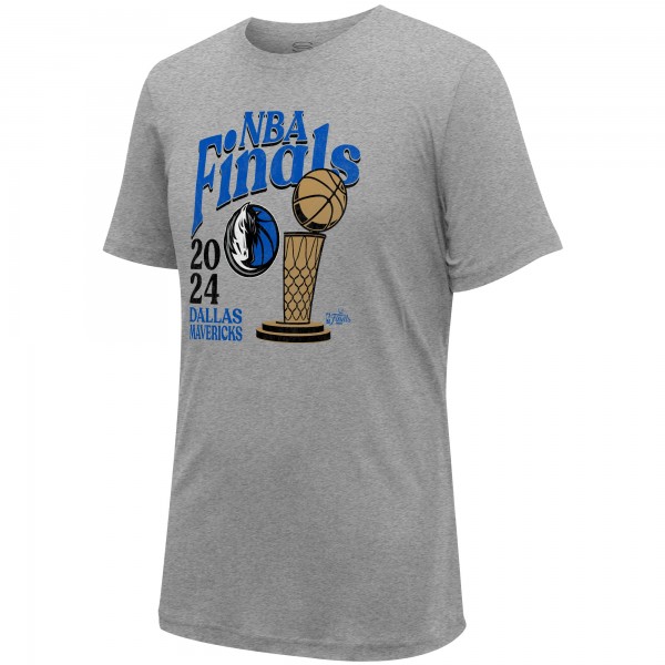 Футболка Dallas Mavericks Stadium Essentials Unisex 2024 NBA Finals Revolution - Heather Gray
